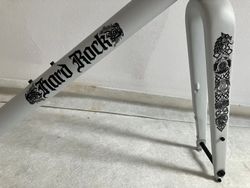 Gravelová rámová sada, vel. 54, Alu + karbon, NOVÁ