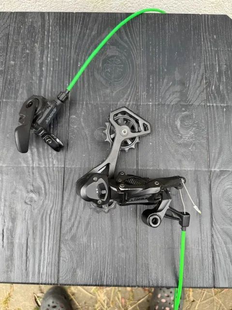 microSHIFT razeniADVENT X + RD-M6205AM přehazovačka 