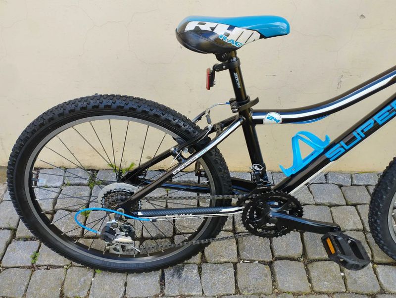 MTB kolo Superior XC24, pro děti s výškou 115-155cm+dárek