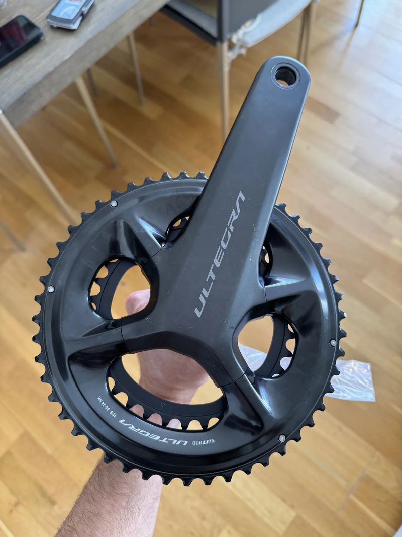 4iiii wattmetr na levé klice Shimano Ultegra 