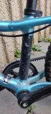 Dětské kolo Rascal 16 (výška 100 - 115cm) Aquamarine.Kolo místy odřené (viz foto), ale funkční.