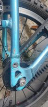 Dětské kolo Rascal 16 (výška 100 - 115cm) Aquamarine.Kolo místy odřené (viz foto), ale funkční.
