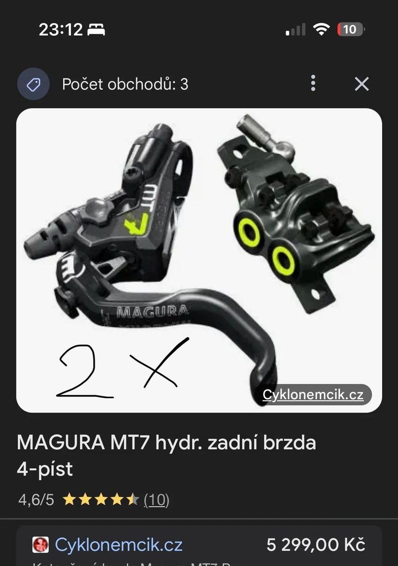 Magura mt7 hc3