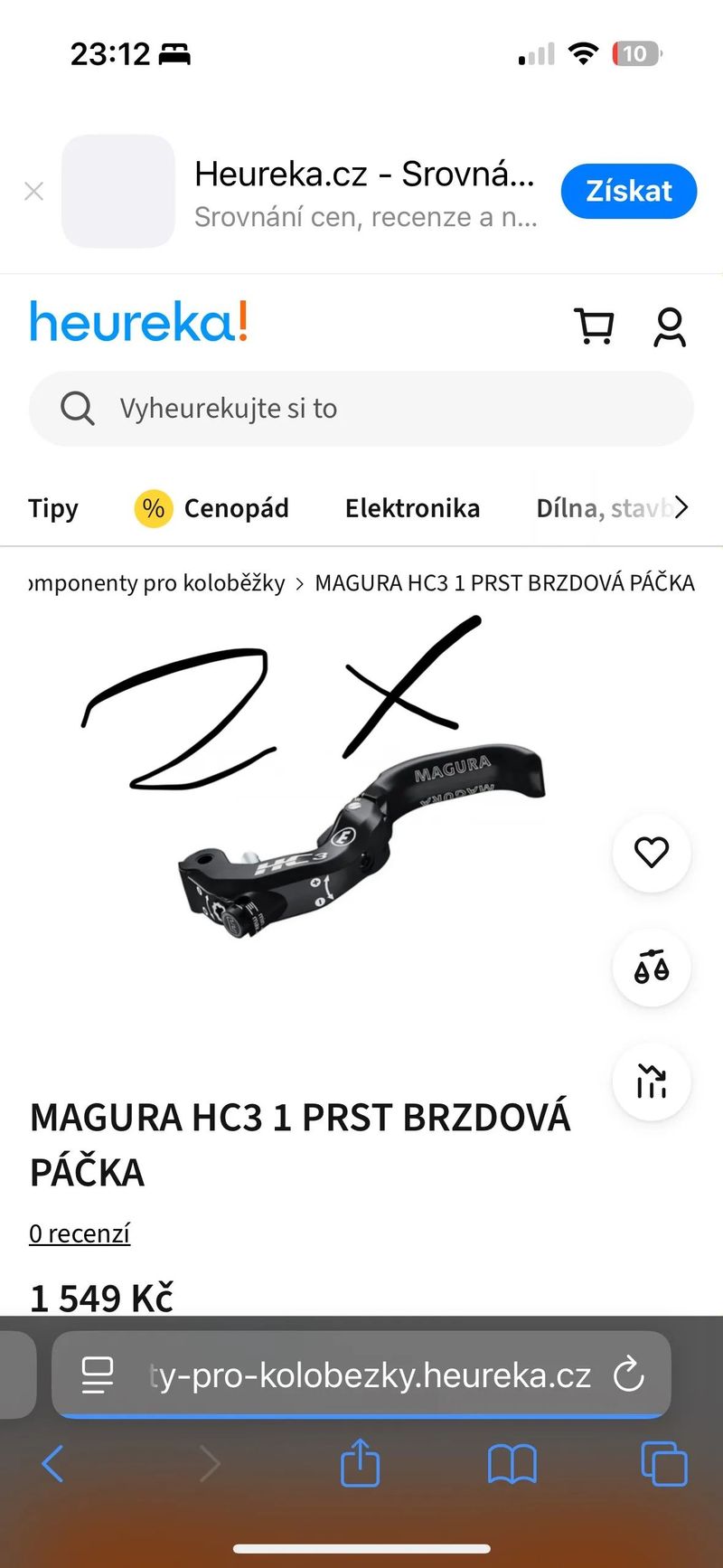 Magura mt7 hc3