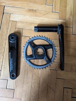 Kliky Sram Rival 172,5 DUB wide + převodník Sram Force 40t