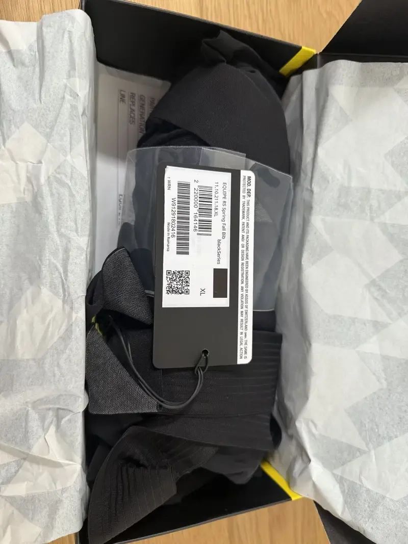 Assos EQUIPE RS SPRING FALL BIB SHORTS S9, XL
