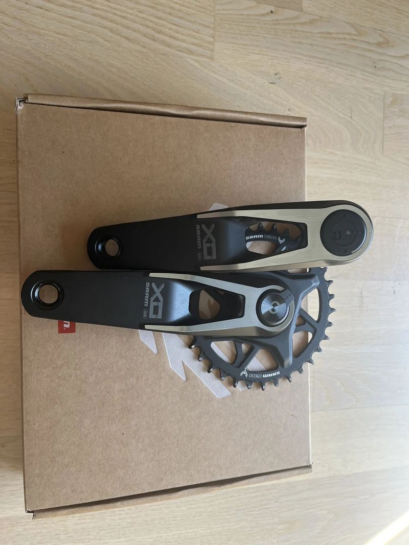 kliky s powermetrem Sram X0 Eagle DUB T-Type Boost 170mm, najezd 400km