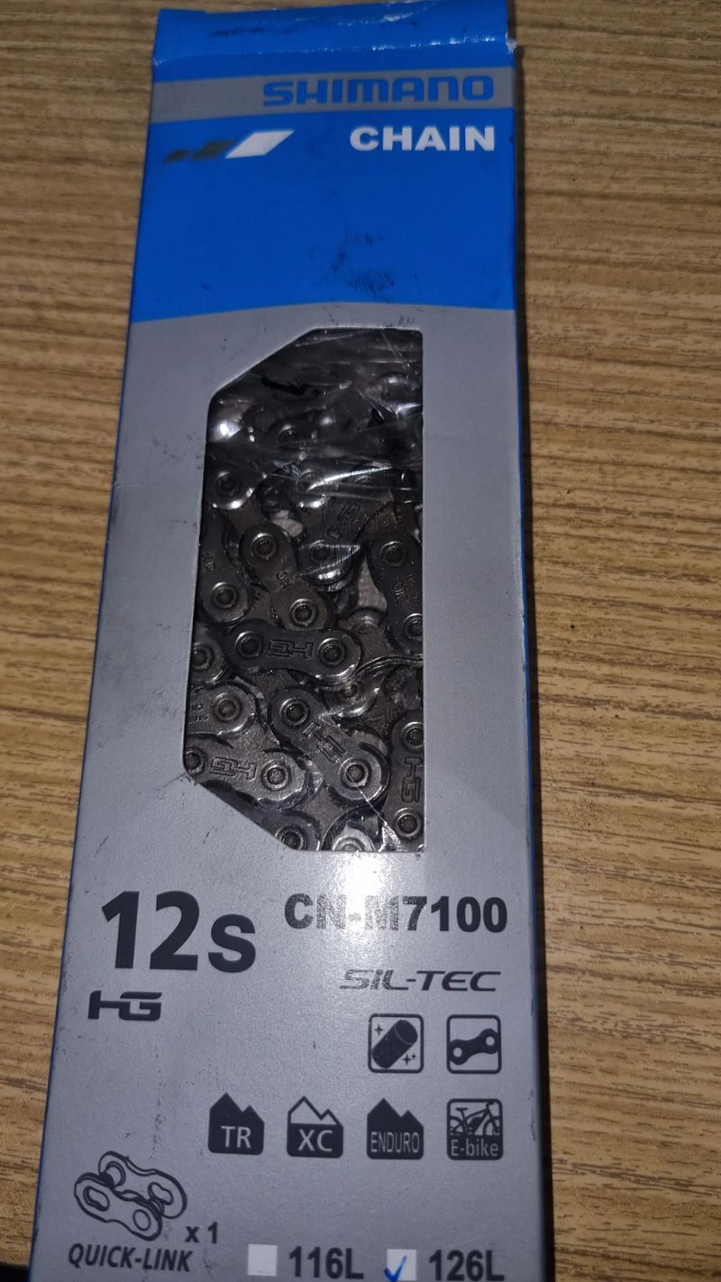 Shimano 1x12 cn m7100