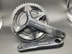 Nové kliky Shimano 105 FC-R7100, délka 172.5mm, 2x12s, převodníky 50/34