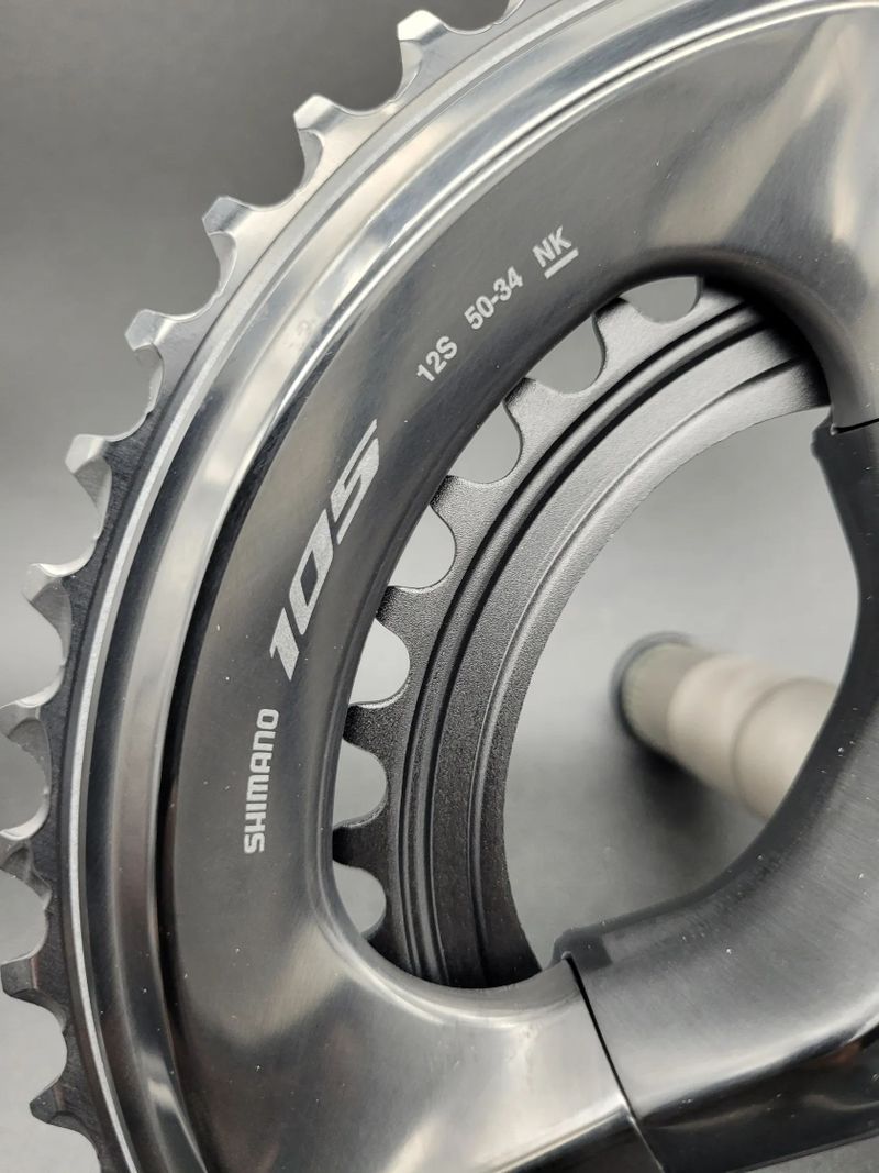 Nové kliky Shimano 105 FC-R7100, délka 172.5mm, 2x12s, převodníky 50/34