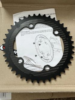Převodníky CARBON-TI X-CarboRing Evo 110 mm 54/40 pro Dura Ace R9200