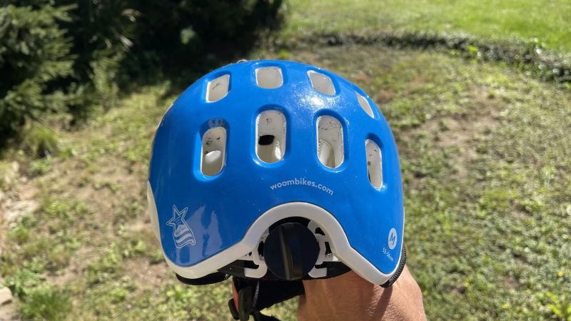 Dětská helma WOOM vel. M (52-56cm) modrá 