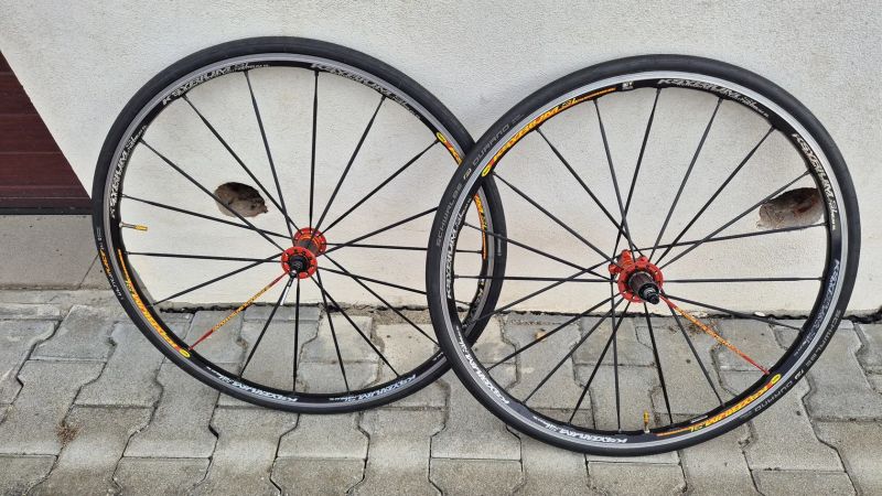 Mavic Ksyrium SL, pro ráfkové brzdy, dobrý stav, silniční kola