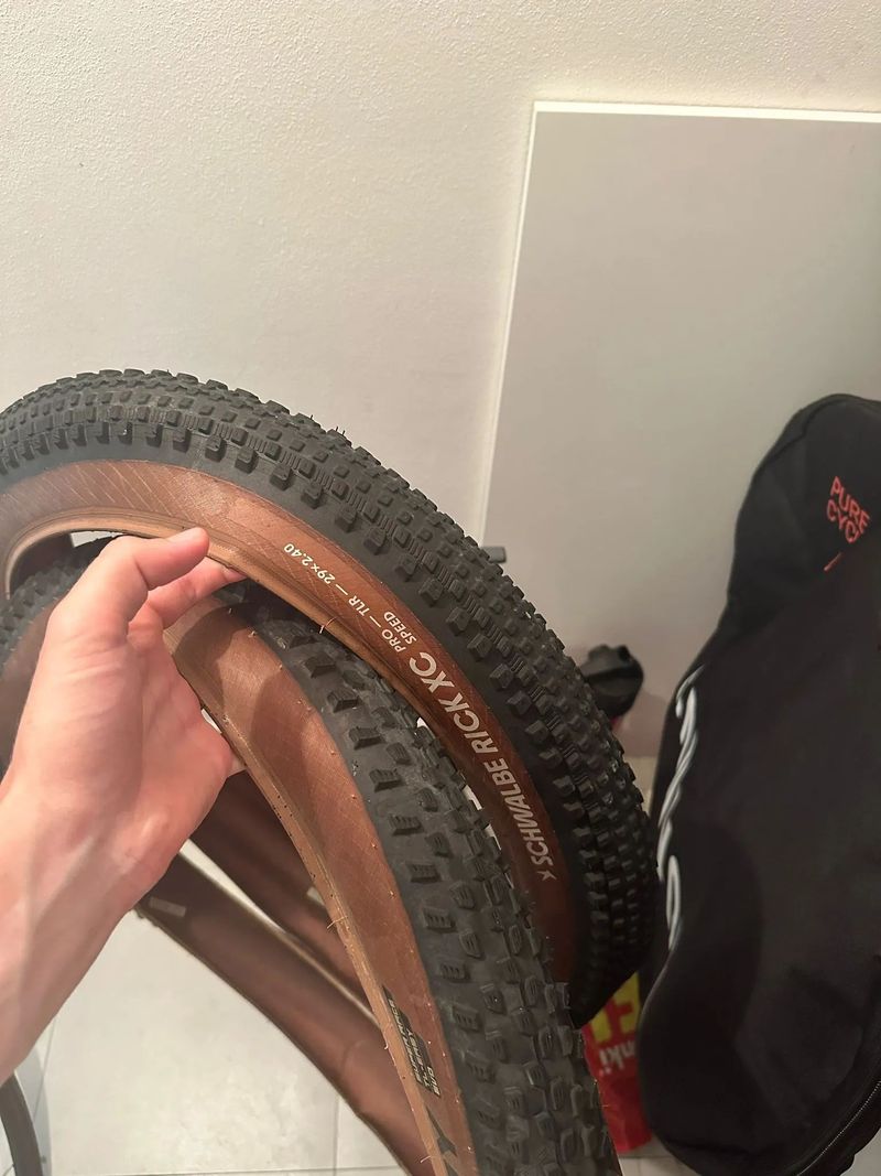 Schwalbe Racing Ray 29x2,35 a Rick XC 29x2,4