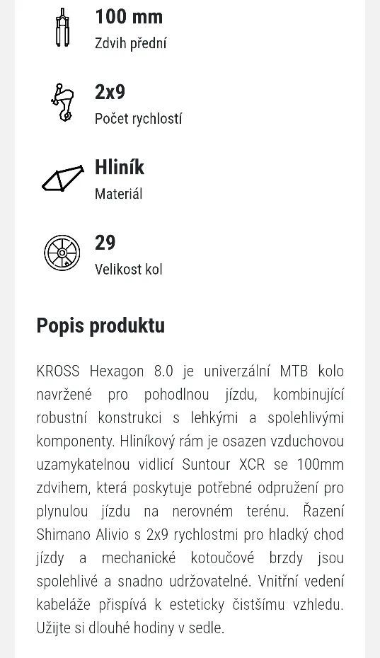 Kross Hexagon 8,0