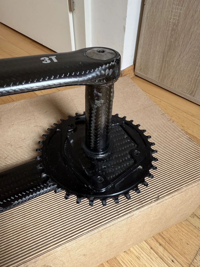 3T Torno Wide kliky 172,5 mm + převodník 36T + voskovaný řetěz SRAM XXSL – jako nové