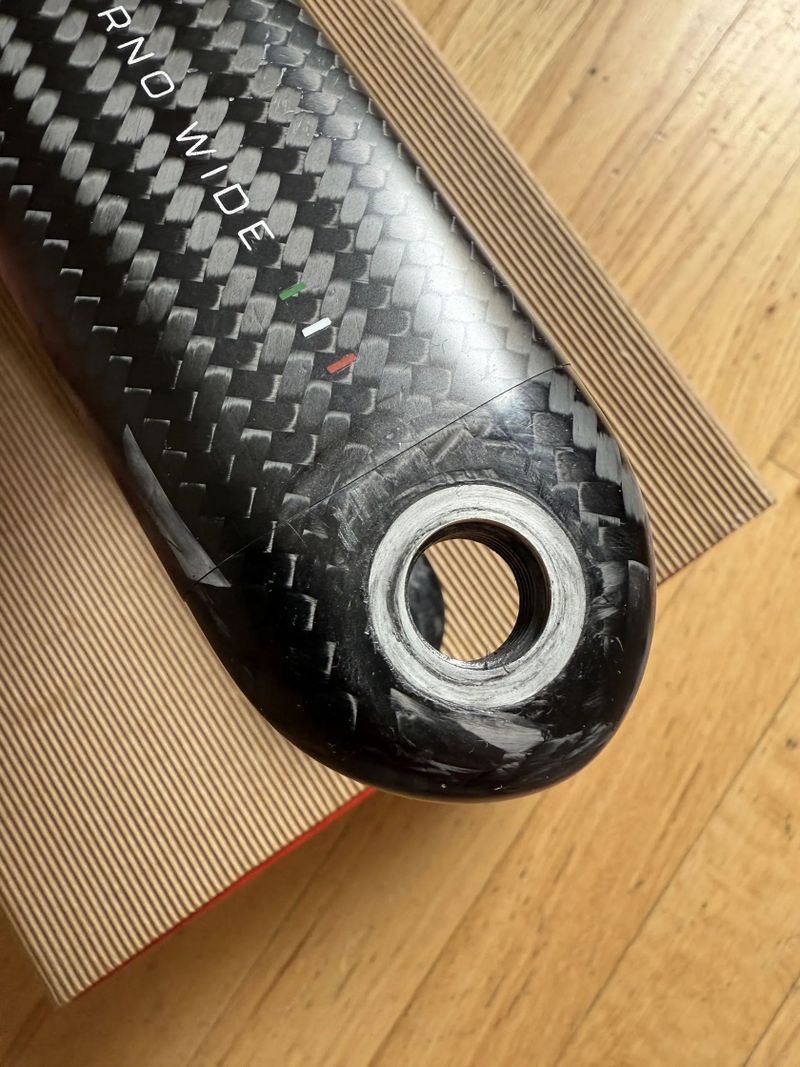 3T Torno Wide kliky 172,5 mm + převodník 36T + voskovaný řetěz SRAM XXSL – jako nové