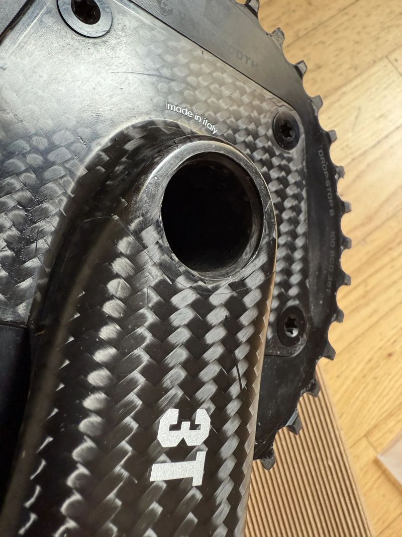 3T Torno Wide kliky 172,5 mm + převodník 36T + voskovaný řetěz SRAM XXSL – jako nové