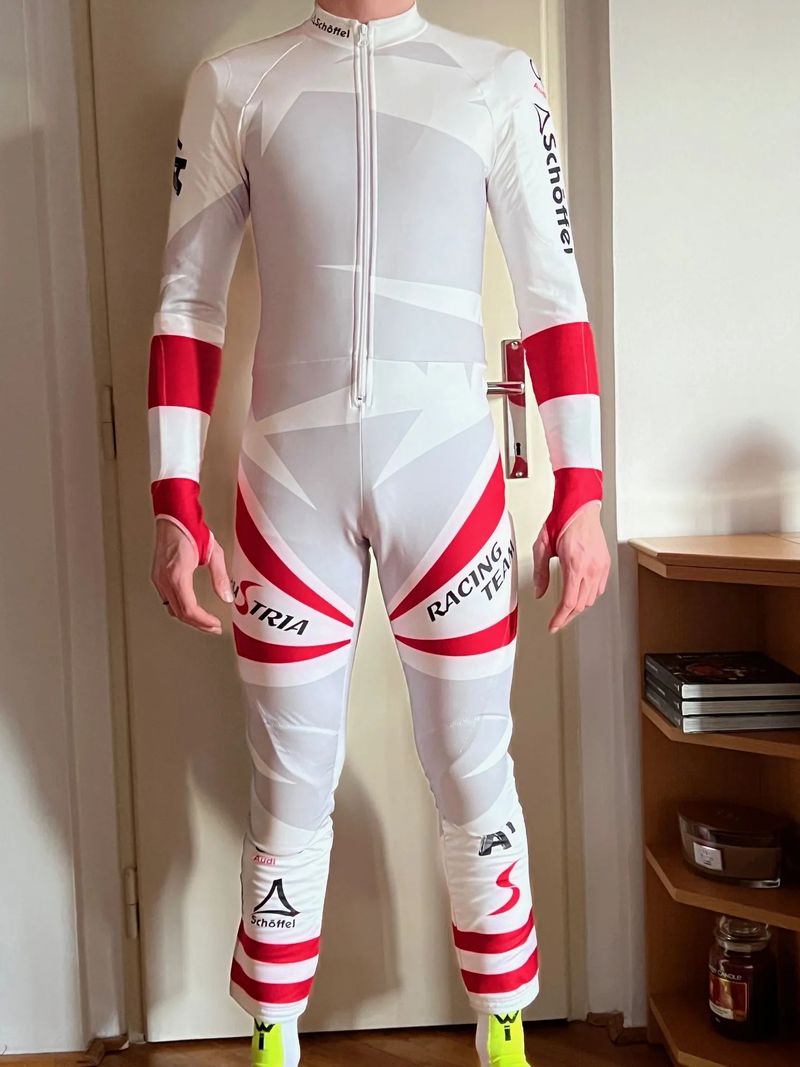 Lyžařská závodní kombinéza rakouské reprezentace