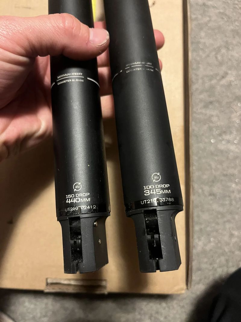 2x zánovní teleskop Bontrager Line 31.6mm