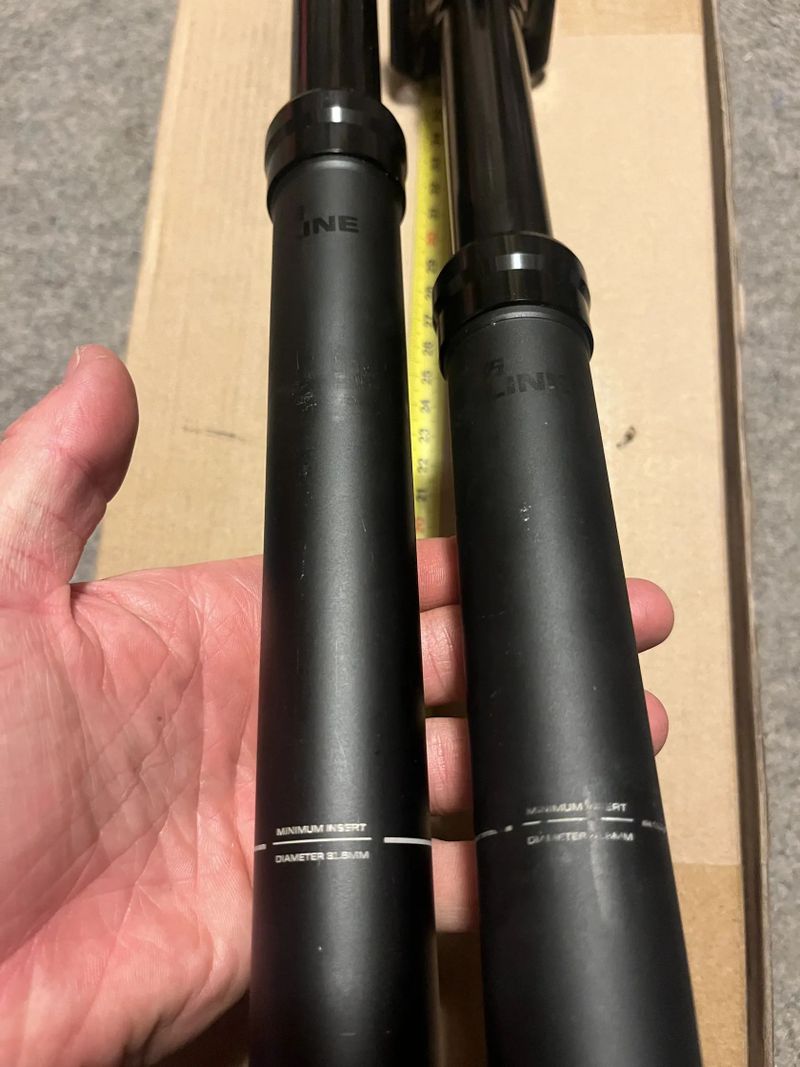 2x zánovní teleskop Bontrager Line 31.6mm