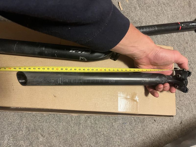 Karbonové sedlovky - 31.6mm, Bontrager XXX a Ritchey Trails WCS