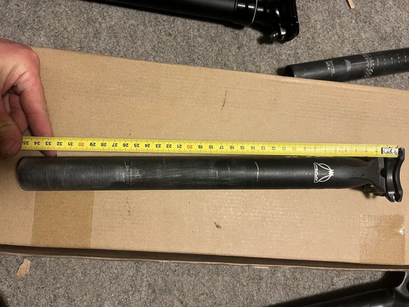 Karbonové sedlovky - 31.6mm, Bontrager XXX a Ritchey Trails WCS