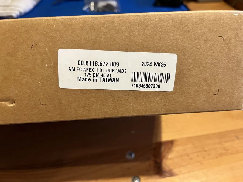 Kliky SRAM APEX 1X WIDE DUB 