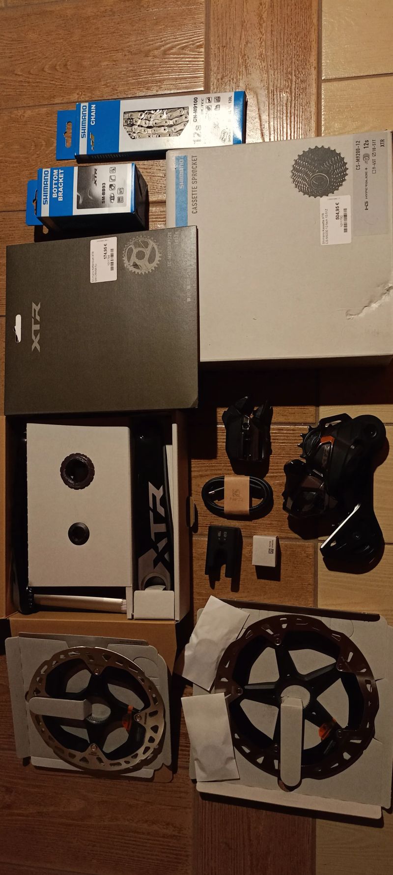 Shimano XTR Di2 1x12 - nova sada