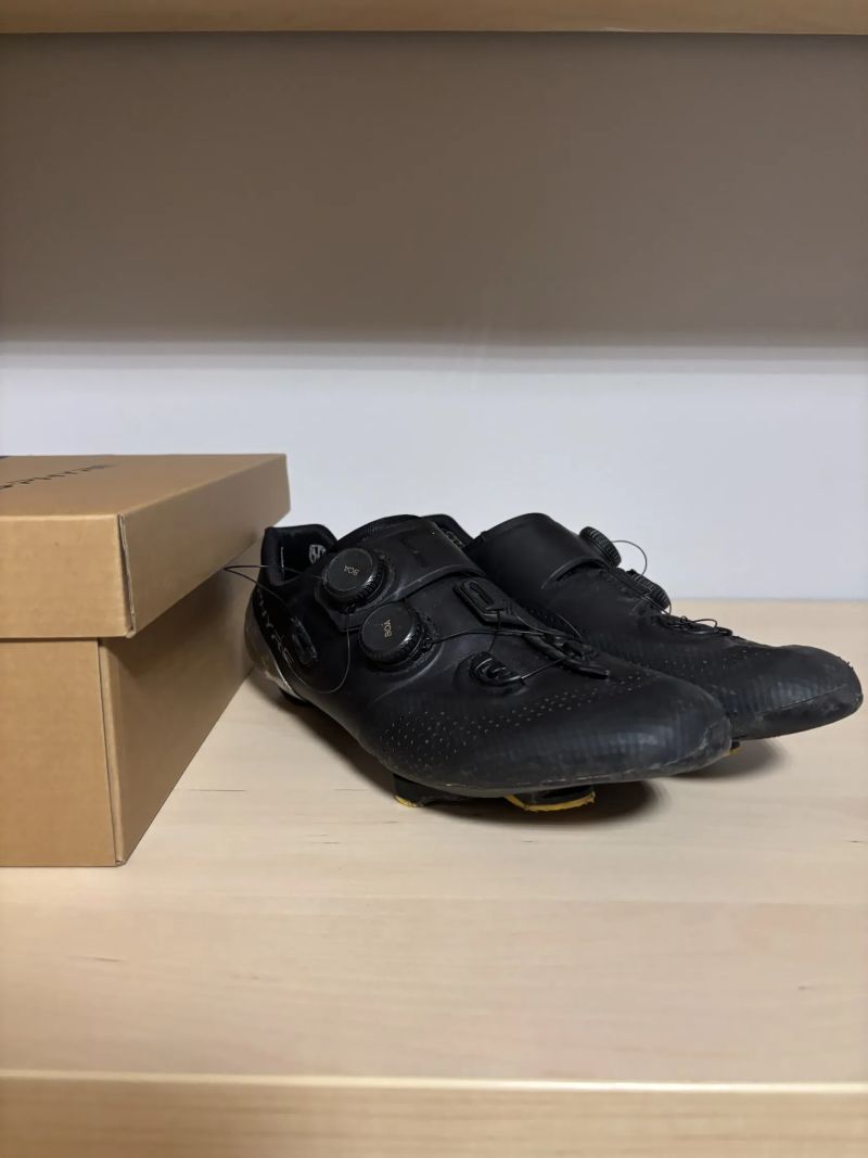 Shimano sphyre 902 karbonové silniční tretry vel.44