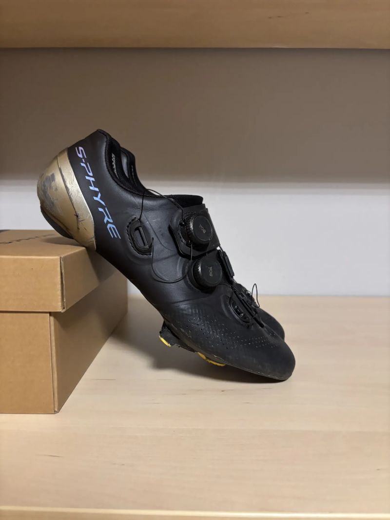 Shimano sphyre 902 karbonové silniční tretry vel.44