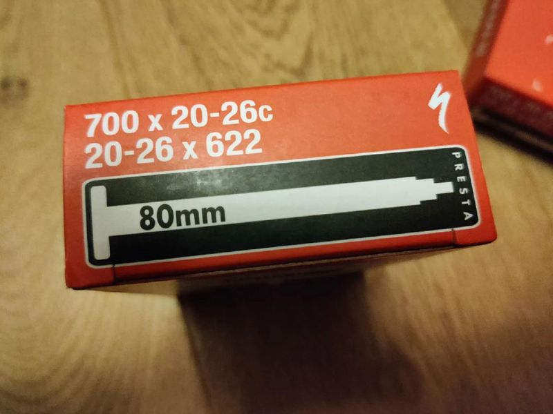 Specialized Presta Turbo Tube 80 mm galuskový ventilek 5ks
