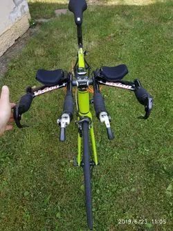 Merida Warp 9 včetně náhradních řidítek TT bar Vision.