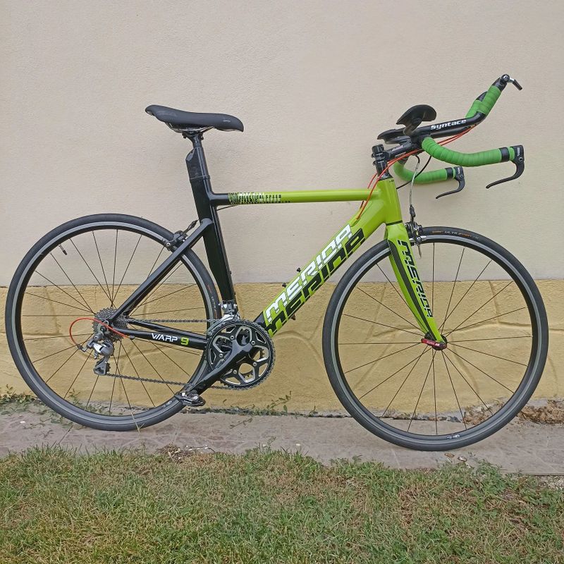 Merida Warp 9 včetně náhradních řidítek TT bar Vision.