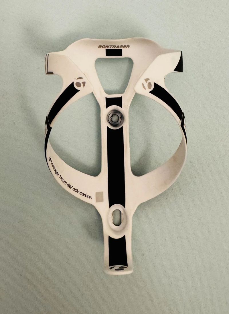 Bontrager - košík na láhev Bontrager RXL bílá/černá