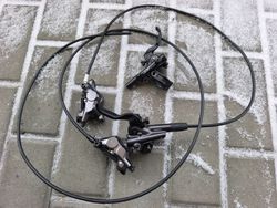 Brzdy SHIMANO XT BR-M8120, páky BL-8100 4 pístky