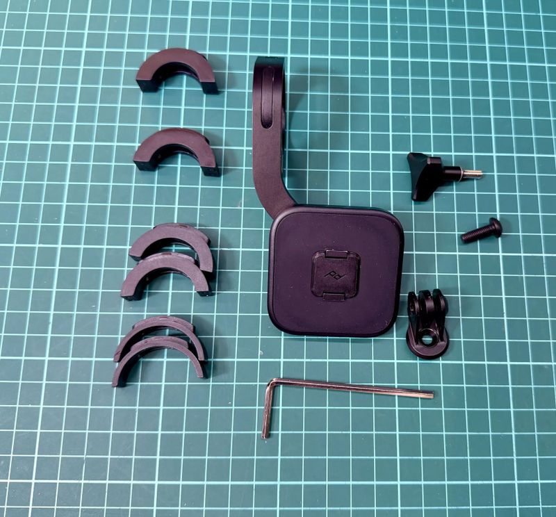 Držák na mobilní telefon Peak Design Bike Mount V2 - Out Front - Black