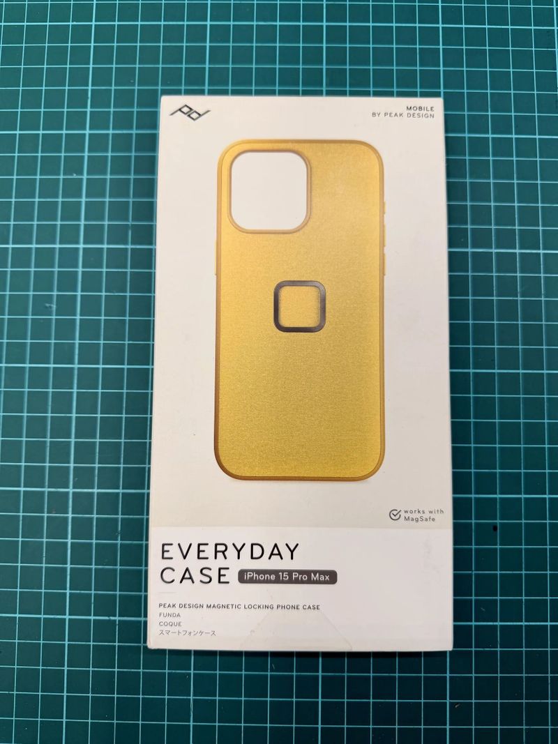 Kryt na mobil Peak Design Everyday Case iPhone 15 Pro Max v2 - Sun, NOVÝ