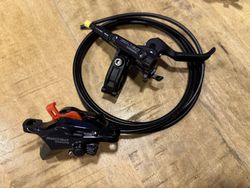 Shimano Deore pravá zadní páka BL-M6100 a třmen BR-M6100