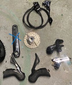 Shimano Ultegra 2x11 r8000 sada, powermeter