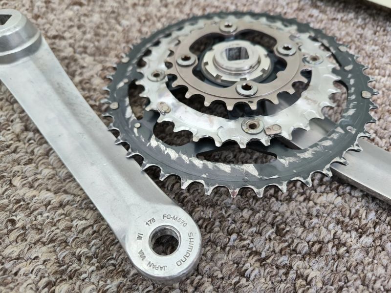 Shimano Deore LX kliky M570, 175mm