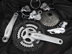 Shimano LX 3x10 sada