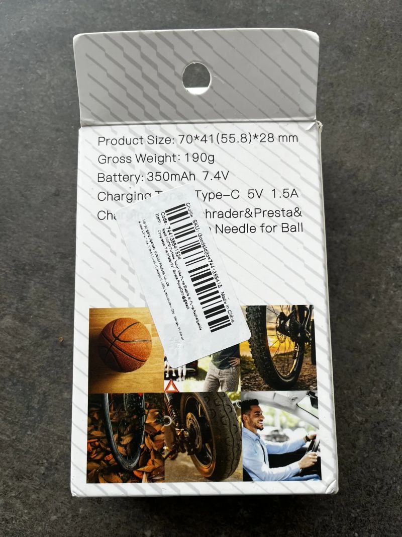 Prodám elektrickou pumpičku