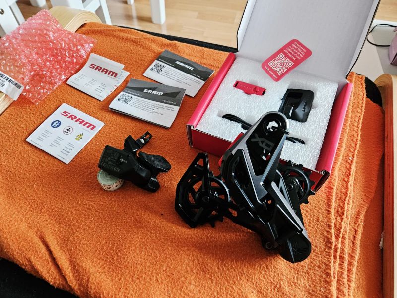 Nová Sada Sram XO AXS Transmission T-Type 12s