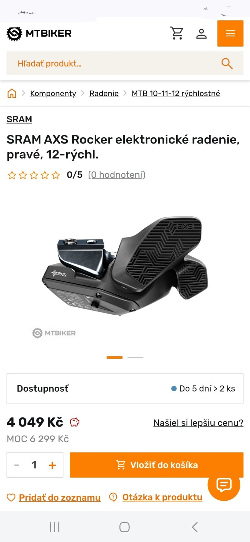 Nová Sada Sram XO AXS Transmission T-Type 12s