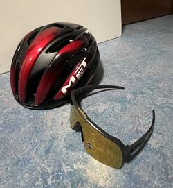 Prodám kombo! MET trenta mips⛑️+ oakley sutro lite🕶️