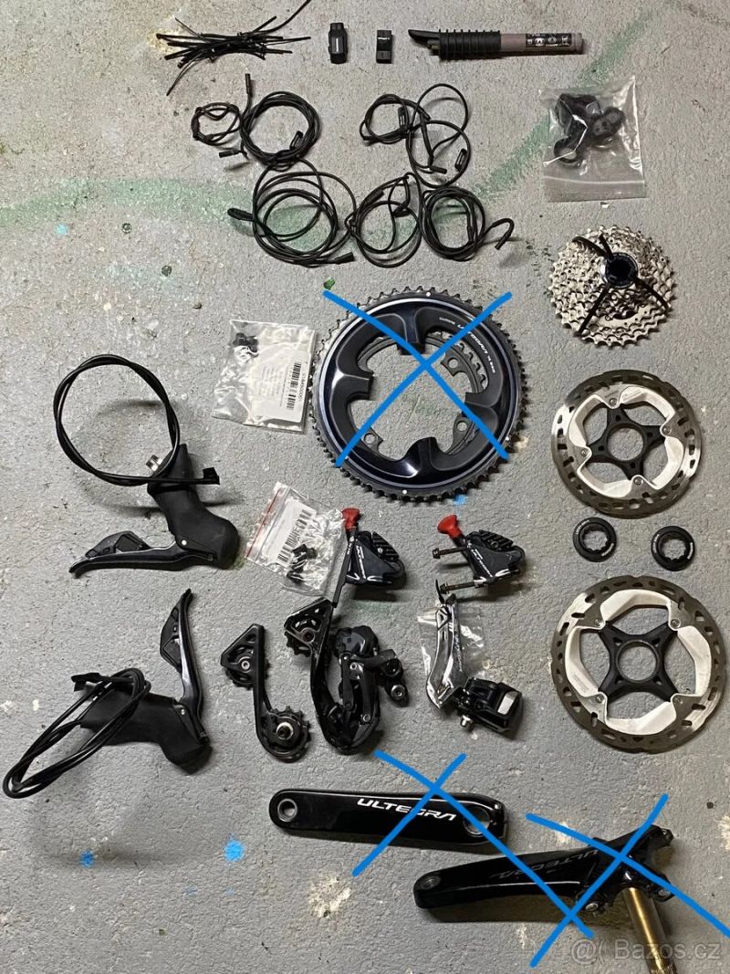 Shimano Ultegra r8070 di2 2x11 sada 