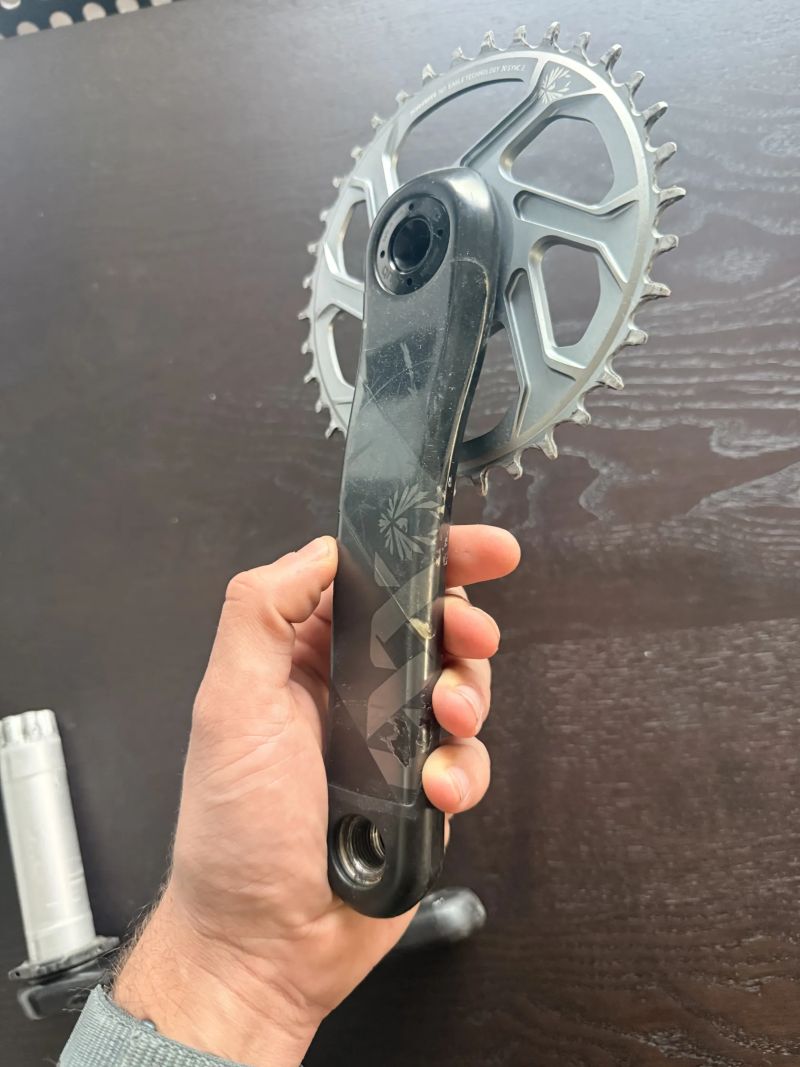 Karbonová kliky sram XX1 + převodník