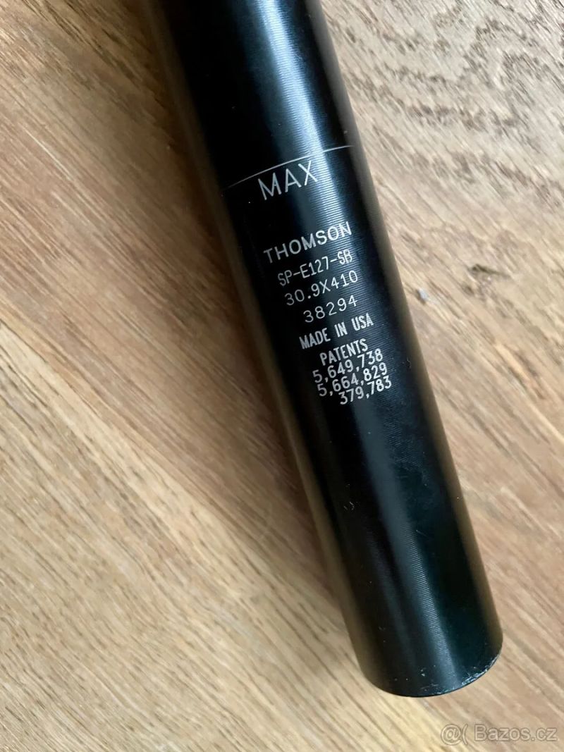 Thomson sedlovka Elite SP-E127-SB 30.9/410 mm