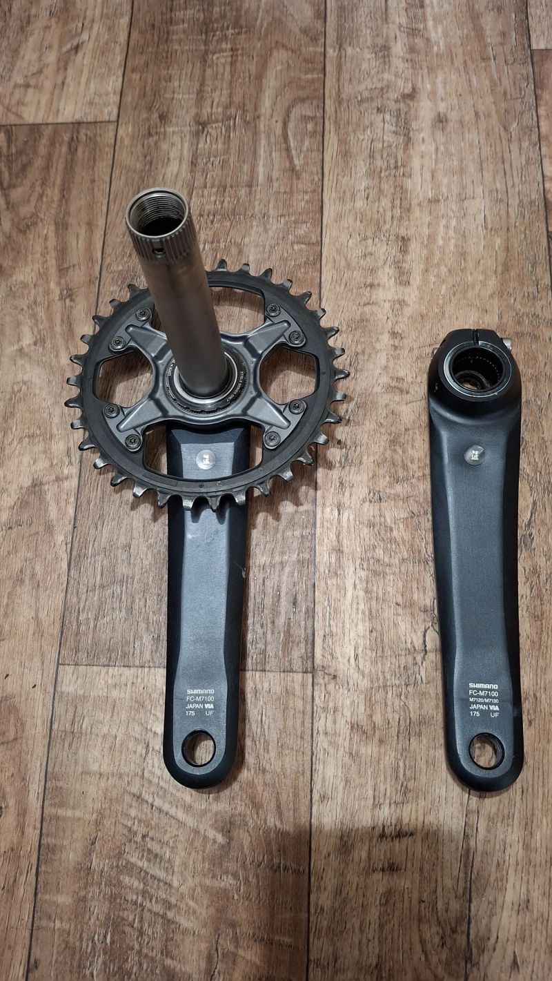 Kliky Shimano SLX 7100 175 mm, 34z